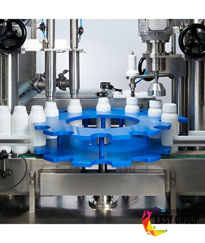 Maquina de Llenado y Tapado