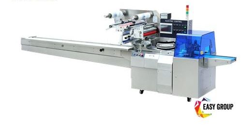 Box Motion Máquina empacadora de envoltura de flujo horizontal Box Motion Máquina empacadora de envoltura de flujo horizontal