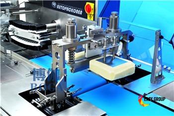 Box Motion Máquina empacadora de envoltura de flujo horizontal Box Motion Máquina empacadora de envoltura de flujo horizontal