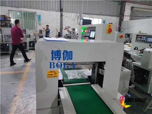 Máquina envolvedora automática de flujo horizontal de verduras