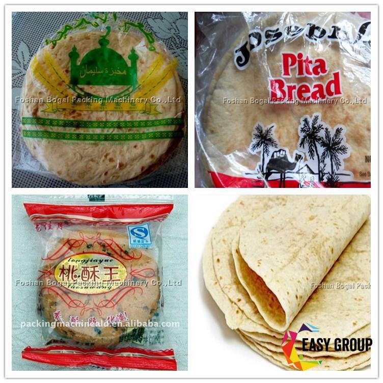 tortillas-packing-machine Envolvedora automática de pan de pita Khubz Flow