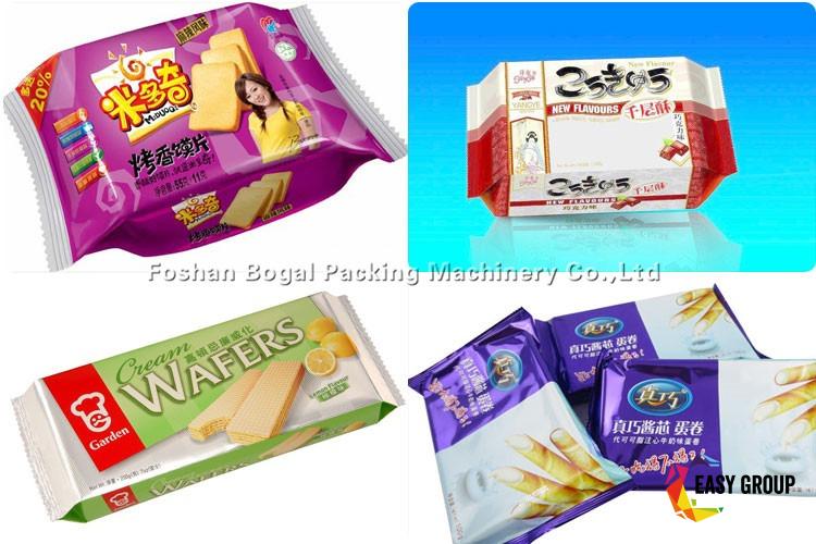 Box Motion Máquina empacadora de envoltura de flujo horizontal Box Motion Máquina empacadora de envoltura de flujo horizontal